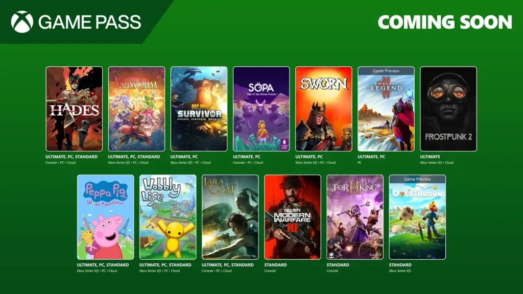 game pass