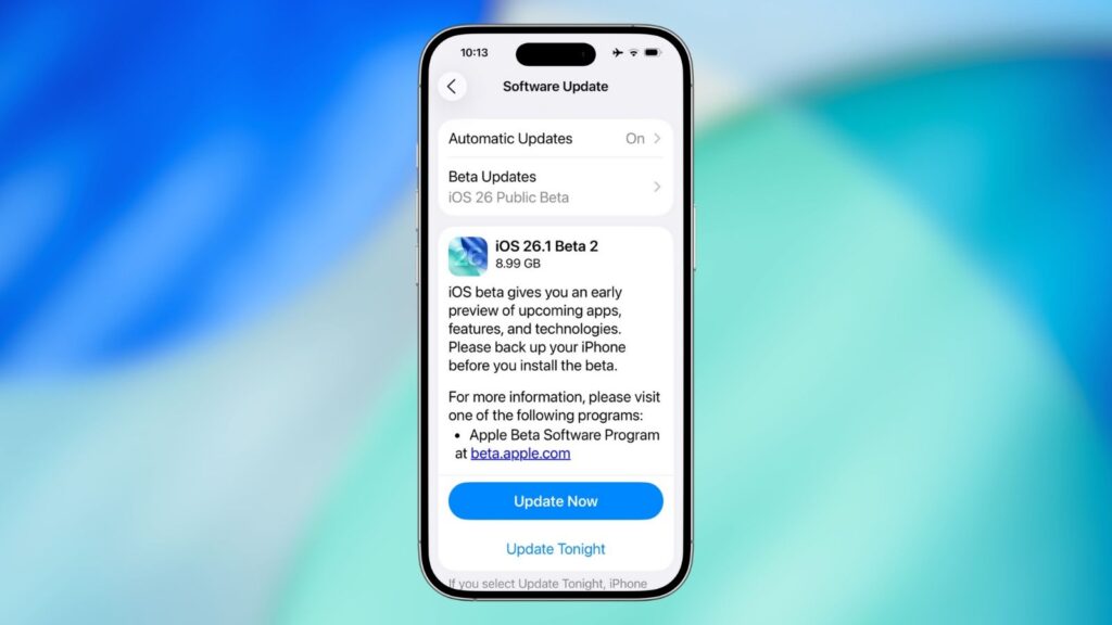 ios 26.1